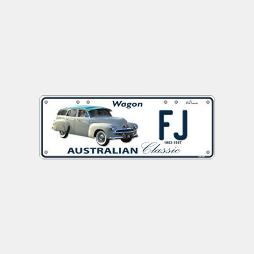 FJ Wagon - Number Plate | Mildura Holden Museum