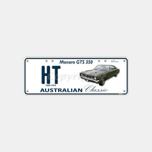 HT GTS Monaro 350 - Number Plate | Mildura Holden Museum
