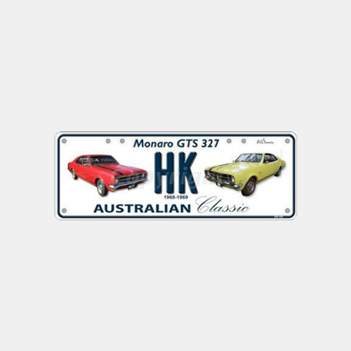 HK GTS Monaro 327 - Number Plate | Mildura Holden Museum