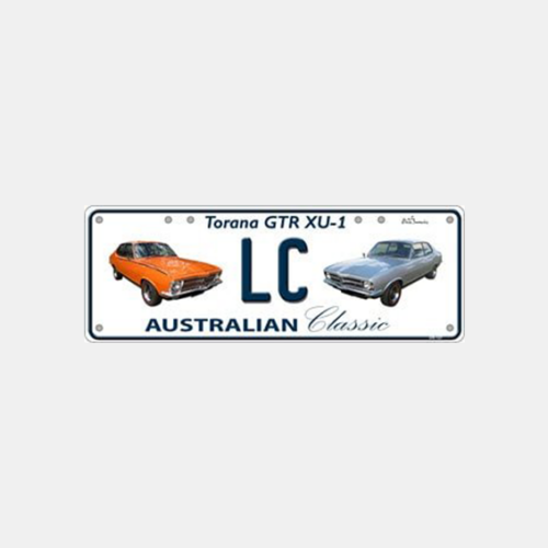 LC Torana GTR XU - 1 - Number Plate | Mildura Holden Museum