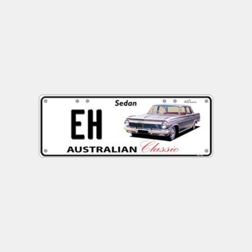 EH Sedan - Number Plate | Mildura Holden Museum
