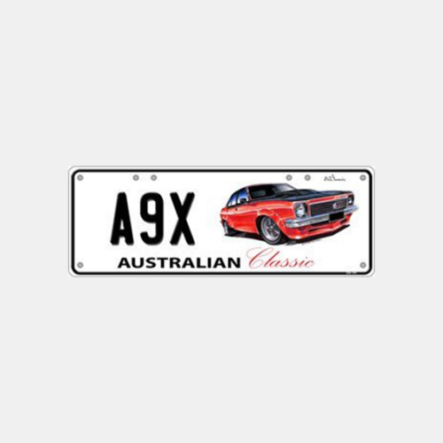 A9X Torana - Number Plate | Mildura Holden Museum