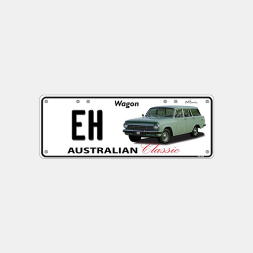 EH Wagon - Number Plate | Mildura Holden Museum