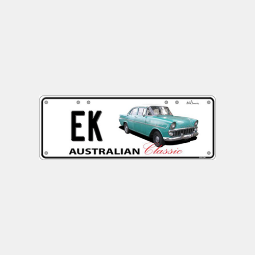 EK Sedan - Number Plate | Mildura Holden Museum
