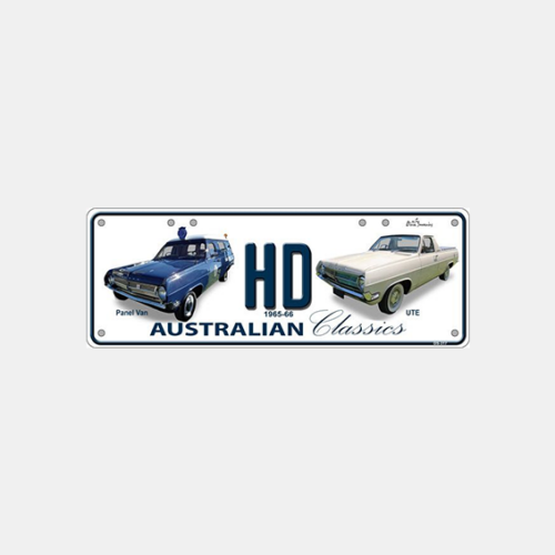 HD Panel Van and Ute - Number Plate | Mildura Holden Museum