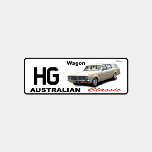 HG Wagon - Number Plate | Mildura Holden Museum