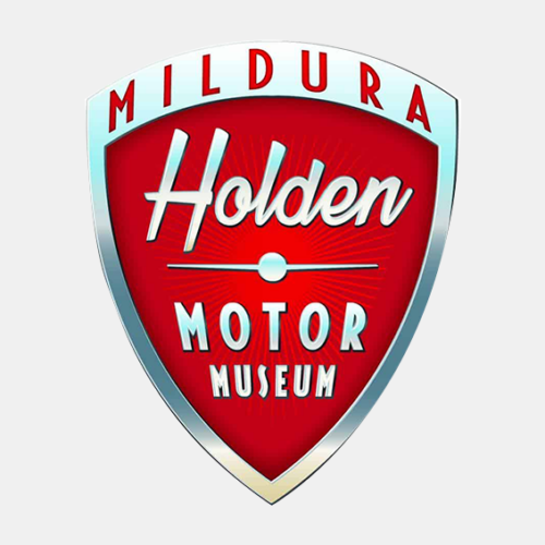 Mildura Holden Motor Museum Shield Sticker | Mildura Holden Museum