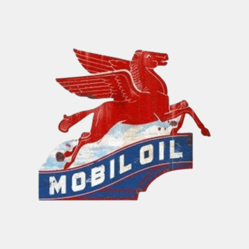 Mobil Oil Pegasus Die Cut | Mildura Holden Museum