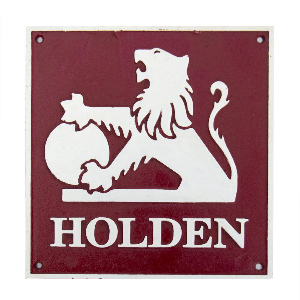 Holden '75 Logo Square Sign