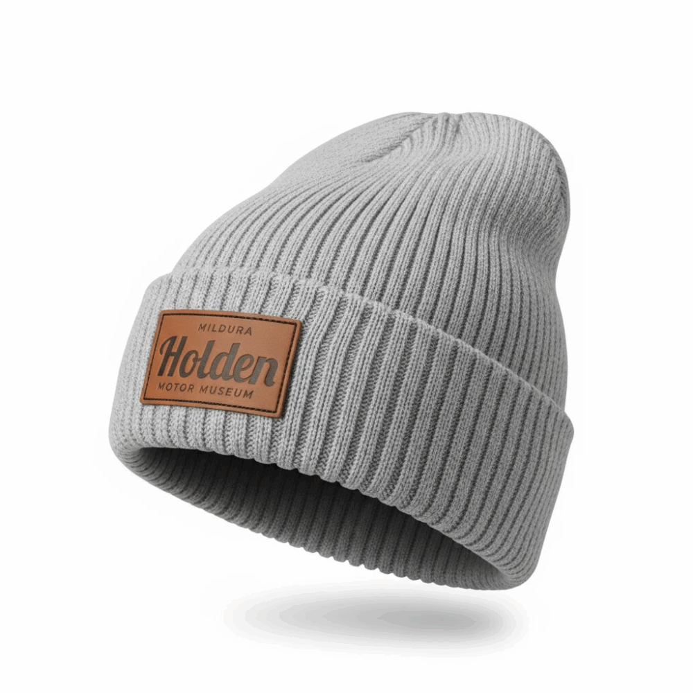 Mildura Holden Motor Museum Wide Ribbed Beanie